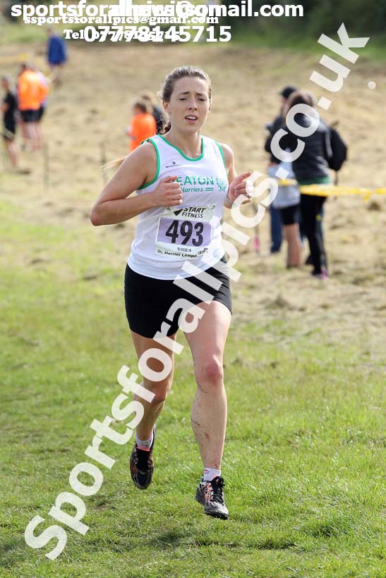 Senior womens 2019 Start Fitness Harrier League, Wrekenton, Gateshead. Photo: David T. Hewitson/Sports for All Pics